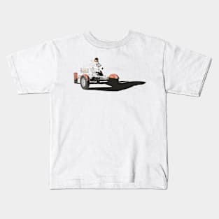 Astronaut Driving Moon Buggy Kids T-Shirt